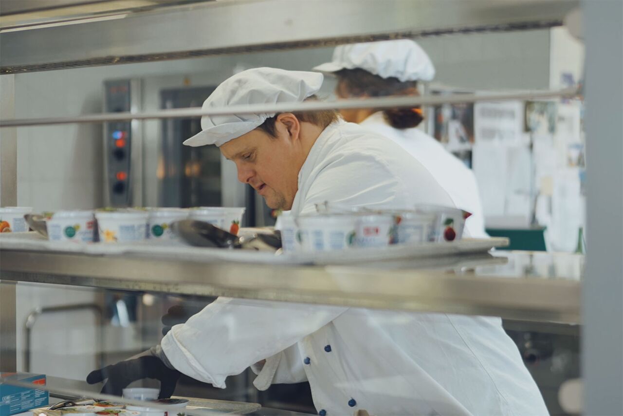 Arbeitsbegleitende Maßnahme Küche